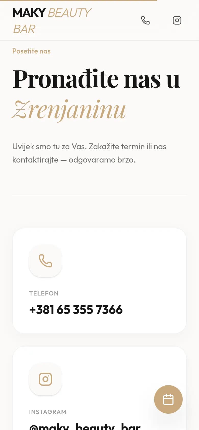 Kontakt i radno vrijeme.