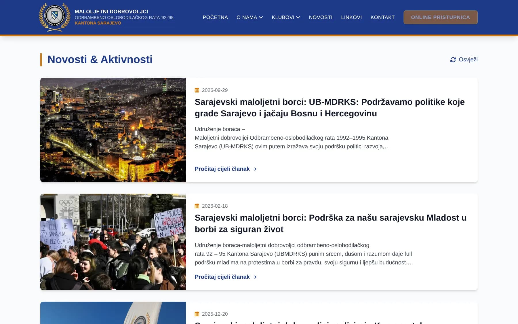 Arhiva vijesti.