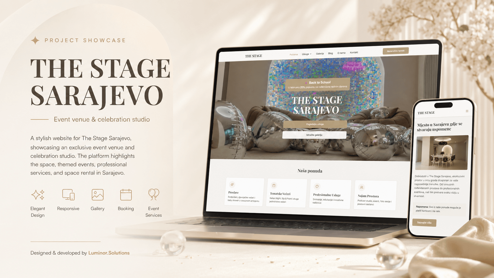 The Stage — Events & Hospitality